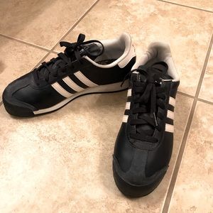 Navy Blue Adidas Samoas